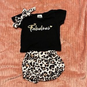 Infant girls boutique outfit